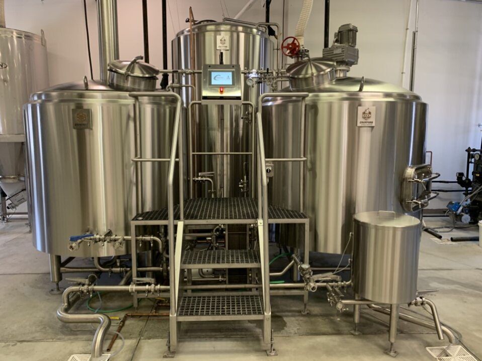 15 BBL Brewhouse by Crawford Brewing Equipment