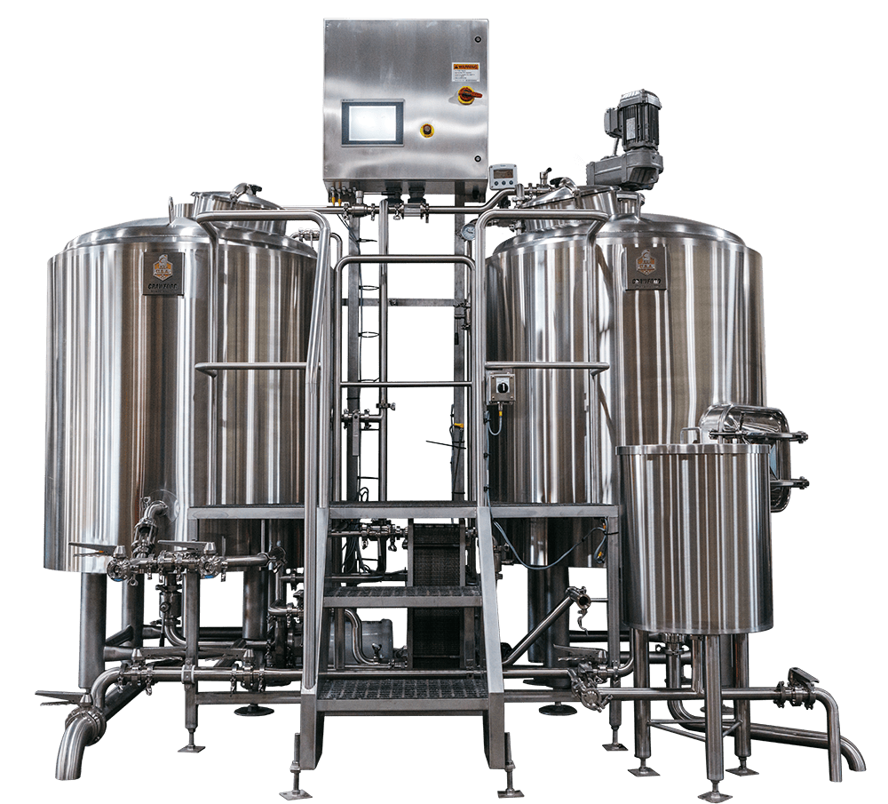 7 BBL Electric Brewhouse by Crawford Brewing Equipment